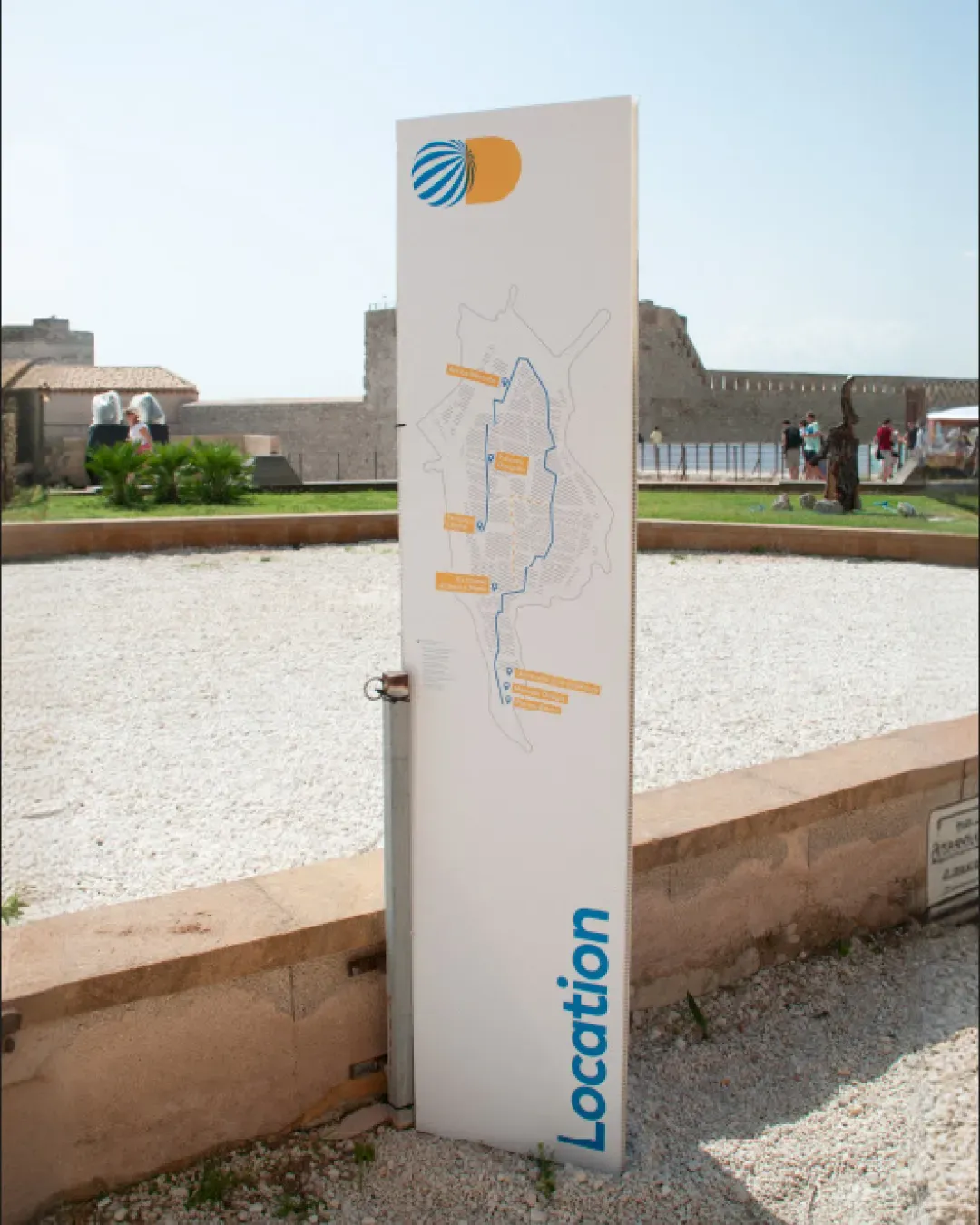 Ortigia Design - Wayfinding system for event